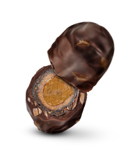 Caramel Almond Dipped Dates