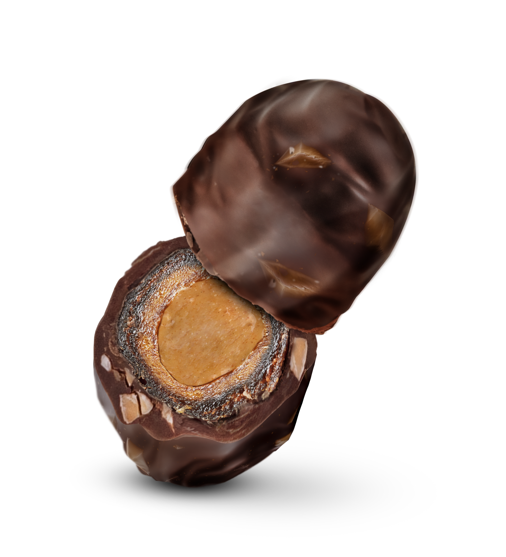 Peanut Butter Dipped Dates