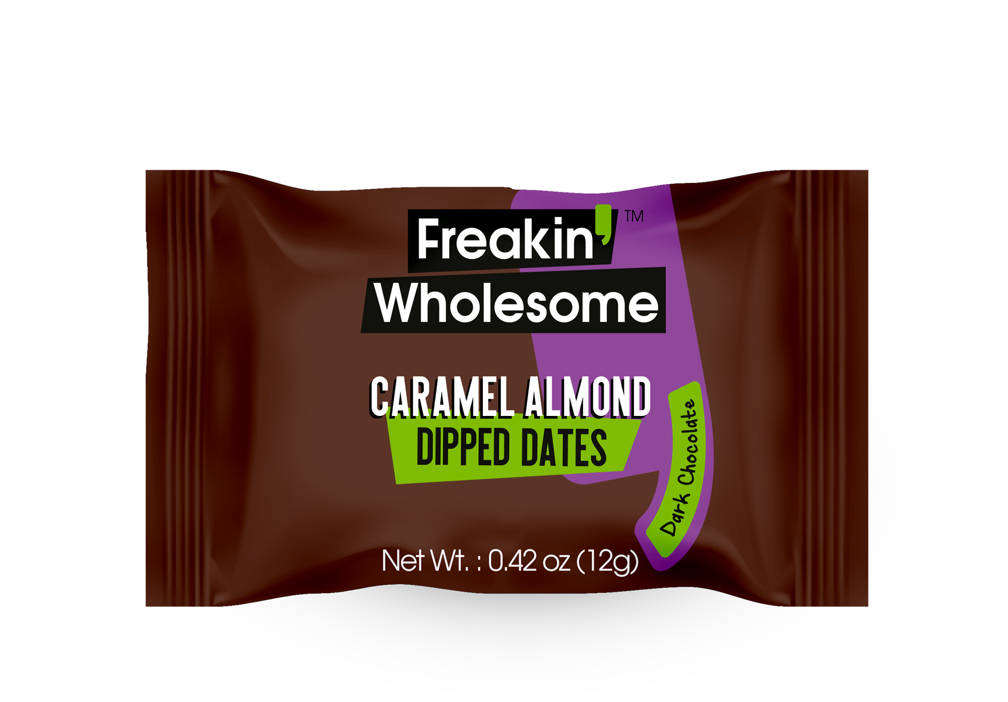 Caramel Almond Dipped Dates